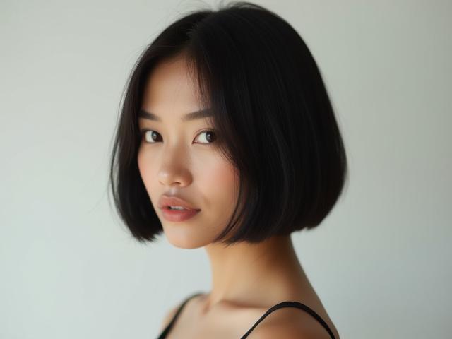 Potongan rambut bob klasik dan chic