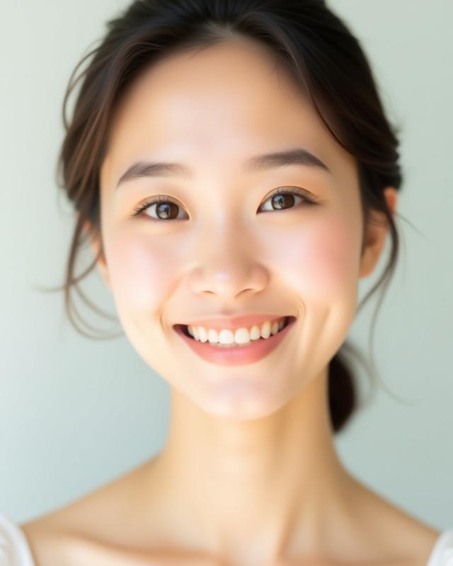 Solekan segar dan natural untuk acara siang hari